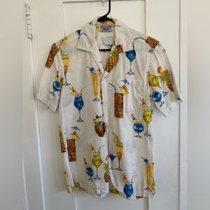 Tiki Cocktail Hawaiian Shirt